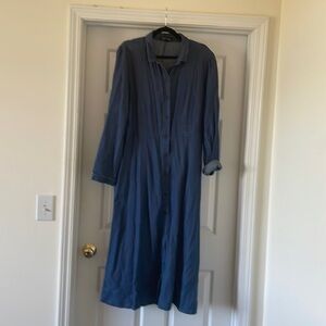 Cute, light weight chambray dress -Size 16